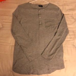 H&M long sleeve long shirt